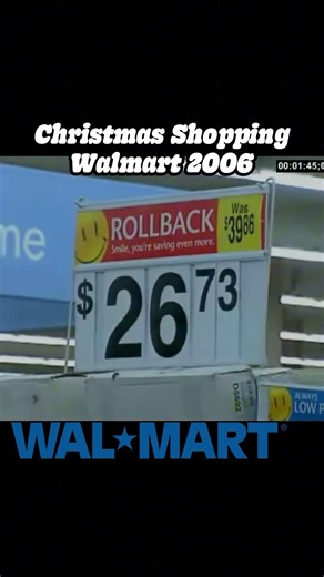 Christmas Shopping at Walmart in 2006 Was Absolute Nostalgia 🎄🛒