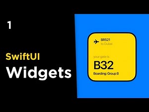 SwiftUI Design Challenge 1: Flight Boarding Widget