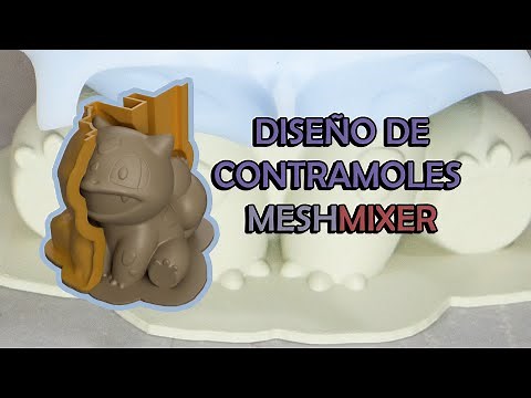 DESIGNING COUNTER-MOLDS WITH MESHMIXER AND FUSION 360 || PART 1/2