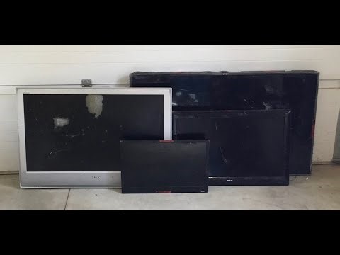 Comparing flatscreen tvs for scrap metal. Do bigger flatscreens have more scrappable material?