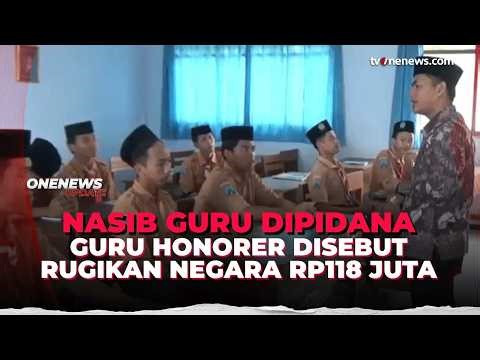 Kejagung Hentikan Kasus Guru Honorer Rangkap Jabatan di Probolinggo | OneNews Update