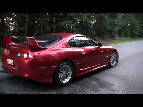 Toyota Supra Burnout compilation!