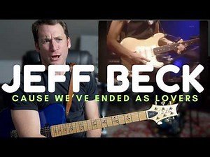 Guitar Teacher REACTS: JEFF BECK "Cause We've Ended As Lovers" | LIVE 2007