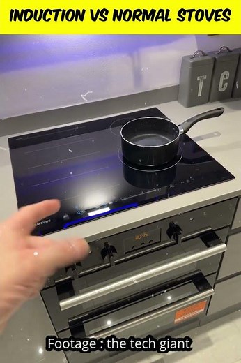 induction stove vs normall stove