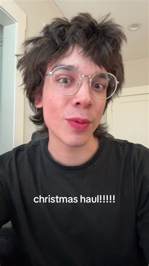 christmas haul from this very merry specimen #christmashaul #christmas #lukebellinghausen #fyp #haul