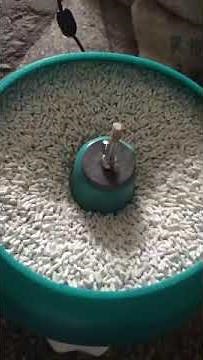 How to polish small metal parts - vibratory tumbler bowl