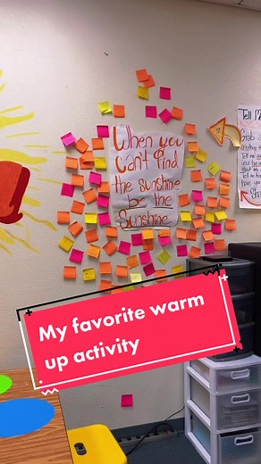 Starting Class with Positivity: My Favorite Warm-Up Activity