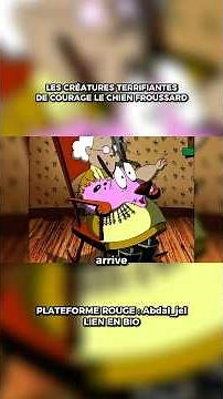 Les épisodes TERRIFIANTS de courage le chien froussard #dessinanimé #nostalgie #souvenir