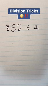 Easy way to divide numbers #maths #education | Professor_1o1