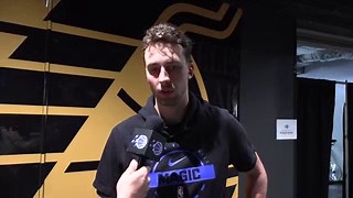 Franz Wagner On Continued High Ankle Sprain Rehabilitation