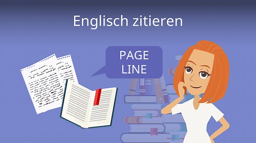 Englisch Zitieren einfach erklärt