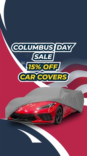 Columbus Day Car Cover Sale   Protect your vehicle from rain, hail, sun, snow, and dust with our all-weather car covers — built tough to handle it all. 100% waterproof material ☀️ Advanced UV ray protection ✅ Perfect fit for your specific vehicle ️ Lifetime warranty protection  FREE shipping nationwide  Save 15% + Free Shipping with code USA! | Seal Skin Covers | Facebook