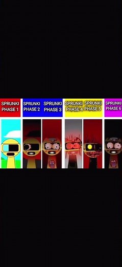 Sprunki Phase 1 vs Phase 7 😱