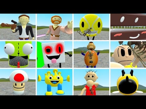 😵All New 3D Memes Nextbot Fanmace v12 & v13 Jumpscare In Gmod!