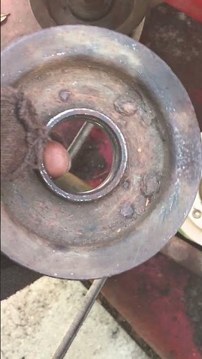 Zero turn lawnmower idler pulley repair/install.