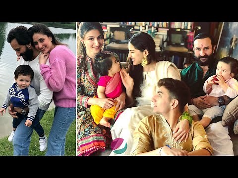 Saif Ali Khan Family Members with Wife, Daughter Sara, Sons Ibrahim, Taimur, Sisters & Biography