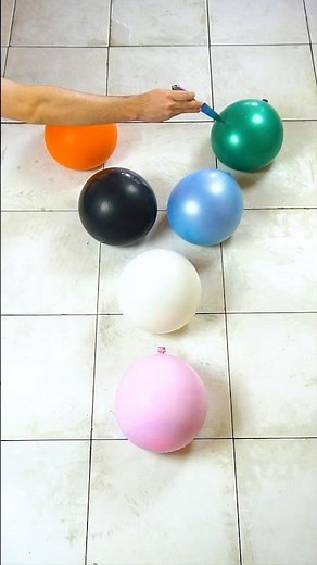 ASMR Y-Shaped Orbeez Balloon Explosion 🌈💦