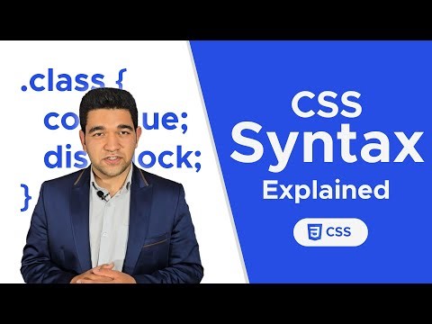 CSS Syntax Explained – How Styling Code is Written