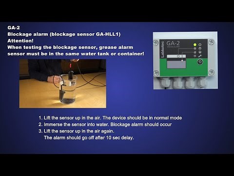 Grease alarm | Installation and maintenance | Labkotec Group
