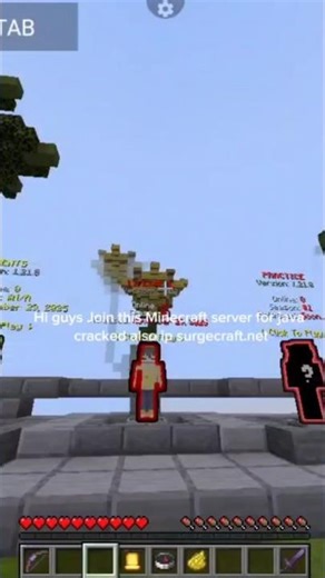 Guy join this server fast #minecraft