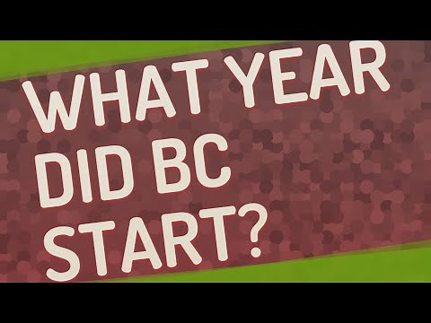 What year did BC start?
