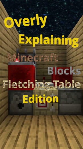 Overly explaining Minecraft blocks