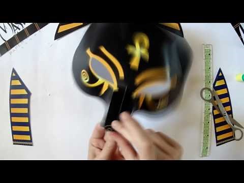 Anubis mask from MaskinBox. Ancient Egypt mask.