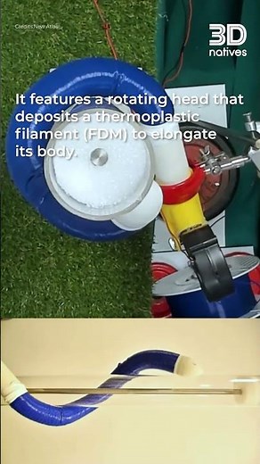 FiloBot - The Robot That Grows Like a Plant Using 3D Printing