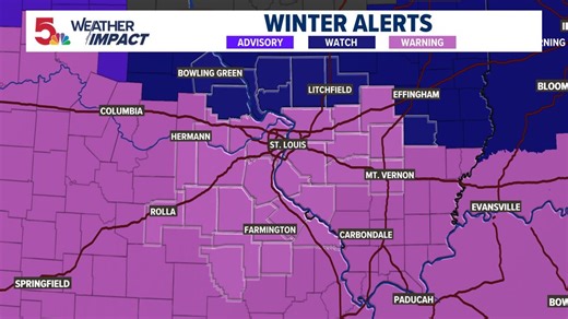Winter storm warning issued for St. Louis metro area: Here's what that means
