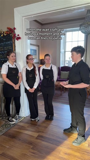 Wait Staff Moments in the Hospitality Industry