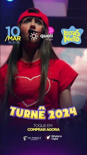 NOVO SHOW DO LUCCAS NETO!!