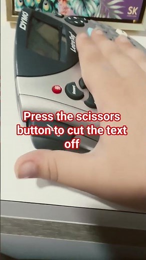 how to use a labeling machine #dymo