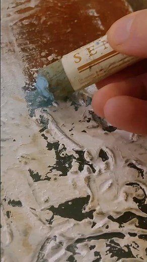 Create incredible textures with Sennelier Oil Pastels. ✨ #art
