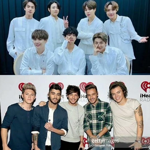 BTS vs One Direction | BTS vs One Direction comparison #bts #onedirection #jk #v #zayn #shorts#viral