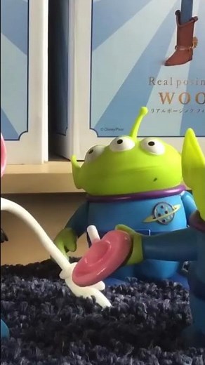 Mr Potato Head and Aliens "You have Saved Our Lives" | Toy Story Stop Motion | #shorts