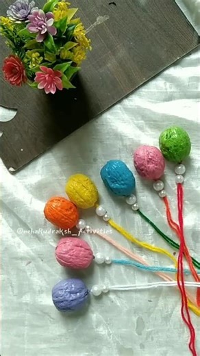 Walnut Shell 😱✨ #diy #neharudraksh #handmade #craft #homedecor #art #shorts #youtubeshorts #unique