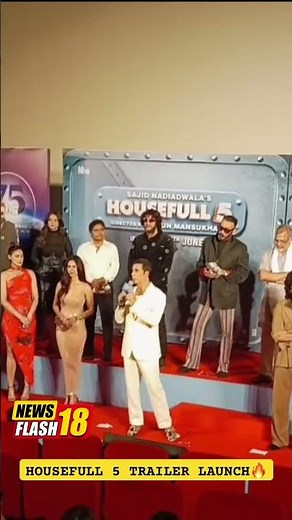 Housefull 5 Grand Trailer Launch | Akshay Kumar | Sanjay Dutt | Jakie Shroff | Ritesh | Jacqueline