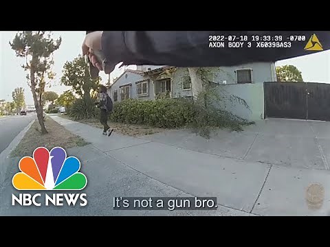 'It's Not A Gun, Bro': LAPD Officers Told Man Was Unarmed Before He Was Shot