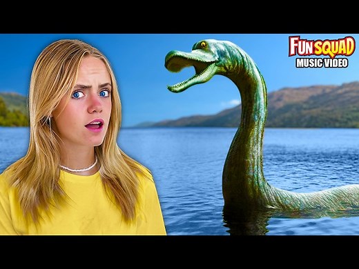 Loch Ness Monster Caught on Camera! (Fun Squad Music Video) - Videos For Kids