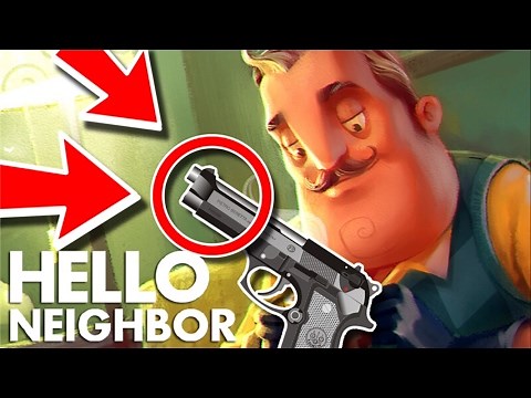 Minecraft Hello Neighbor - How To Get The Secret Gun (Minecraft Roleplay)