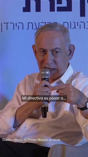 Netanyahu ordena al Ejército tomar el control del 70% de Gaza