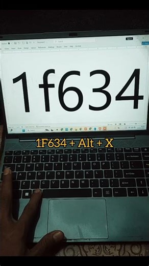 membuat simbol tidur di word #trikkomputer #belajarkomputerpemula #shortvideo #shortcut