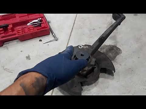 toyota 4runner/Tacoma front wheel bearing replacement
