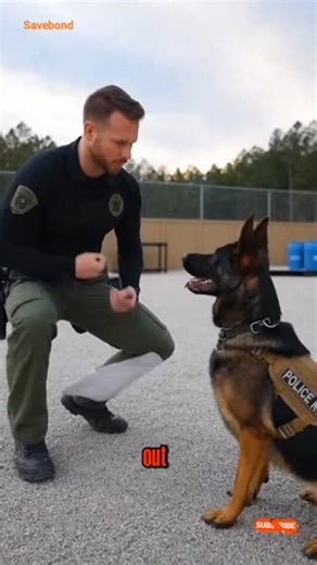 K9 Police Dog Ready for Search & Fight 🐕‍🦺💪 | Elite K9 Training Skills #Shorts