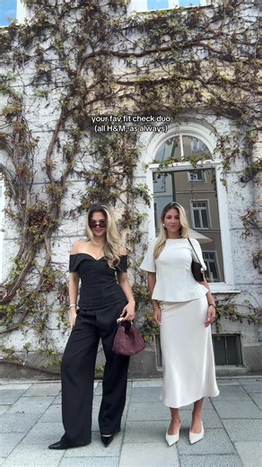 Anzeige I Kleiner Outfit Check mit Josie❤️ was sagt ihr zu unseren Outfits?😋@H&M