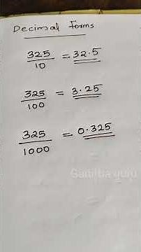 Class 7 Maths | Decimal Methods |Revision #maths#revision#class7maths