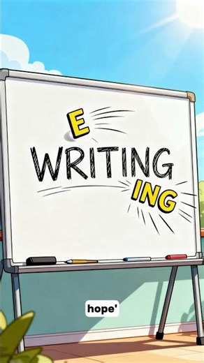 Spelling Rule 2: Drop silent “e” before adding suffix #englishgrammar #learnenglish