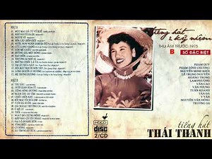 Tình ca Thái Thanh - Tiếng hát và kỷ niệm Side B - Thu âm trước 1975