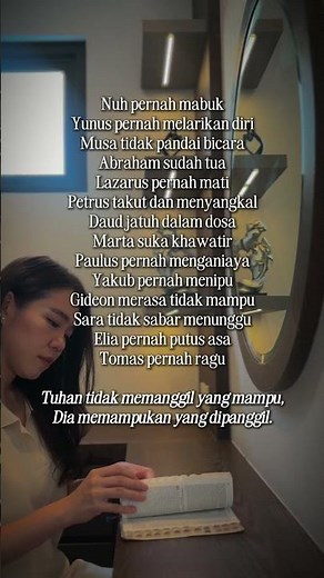 Justru di tengah keterbatasan, Dia yang bekerja dan memampukan.🤍