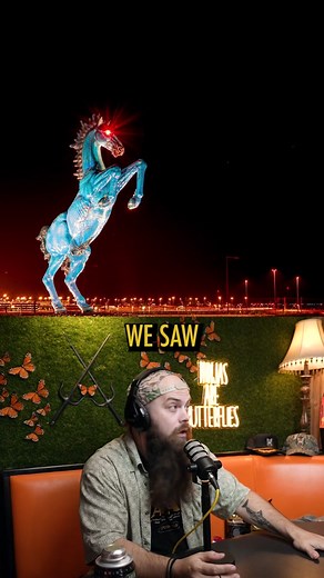 Blue Mustang Statue in Denver Airport